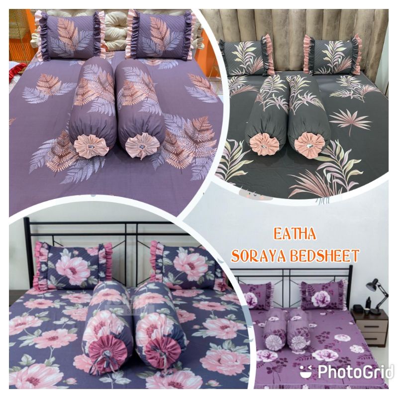 EATHA SPREI SORAYA TYPE KARET UK 180X200X30