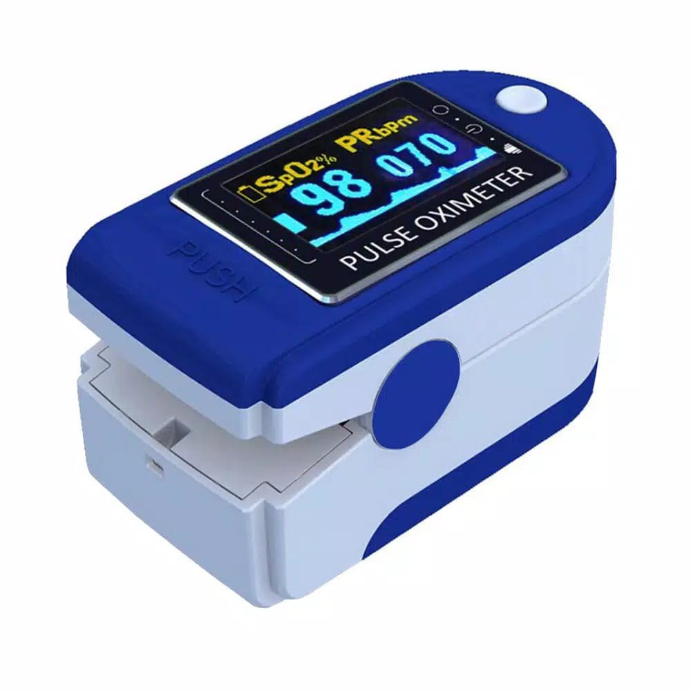 Fingertip Pulse Oxymeter Fingertip Oximeter SpO2 LCD Full Colour LK88