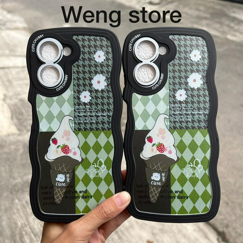 Termurah Case Gelombang Ice Cream For Realme C33