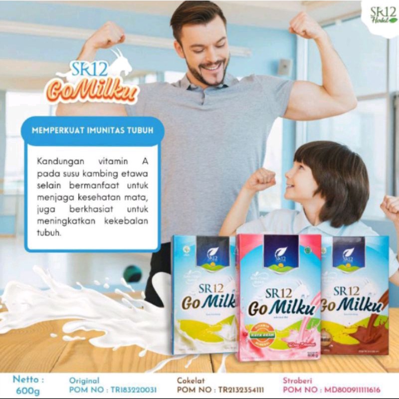 

GO MILKU SR12/SUSU KAMBING ETAWA/SUSU RENDAH LEMAK