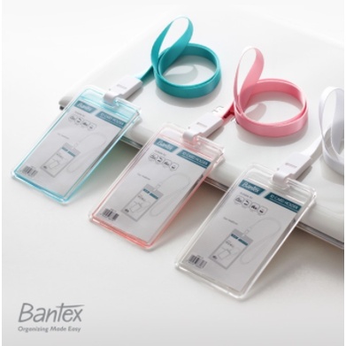 

Bantex Transparent ID Card Holder Lanyard Potrait