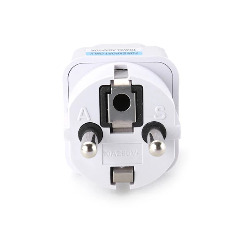 [Eike] - Steker Over Kaki 3 ke Kaki 2 Adapter Travel Universal / Travel Adapter Sambungan Colokan Listrik Gepeng