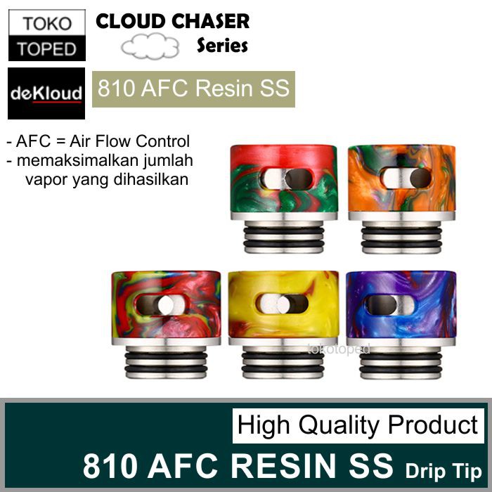 810 AFC RESIN SS Drip Tip | artha druga manta reload