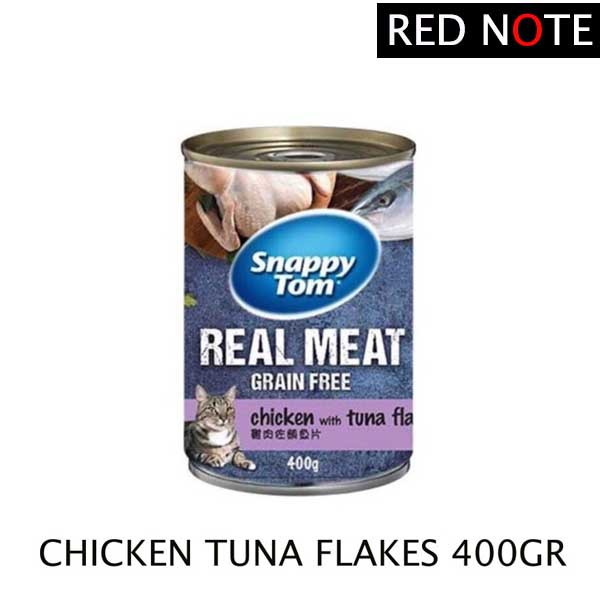 SNAPPY TOM 400gr Chicken Tuna Flakes