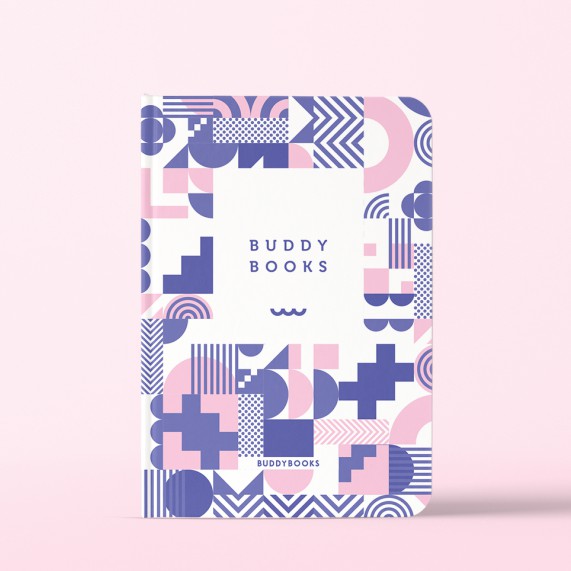 

Notebook Buku Tulis Catatan A5 A6 Hardcover by Buddybooks PATTERN 17 Custom Notebook / Planner / Journal