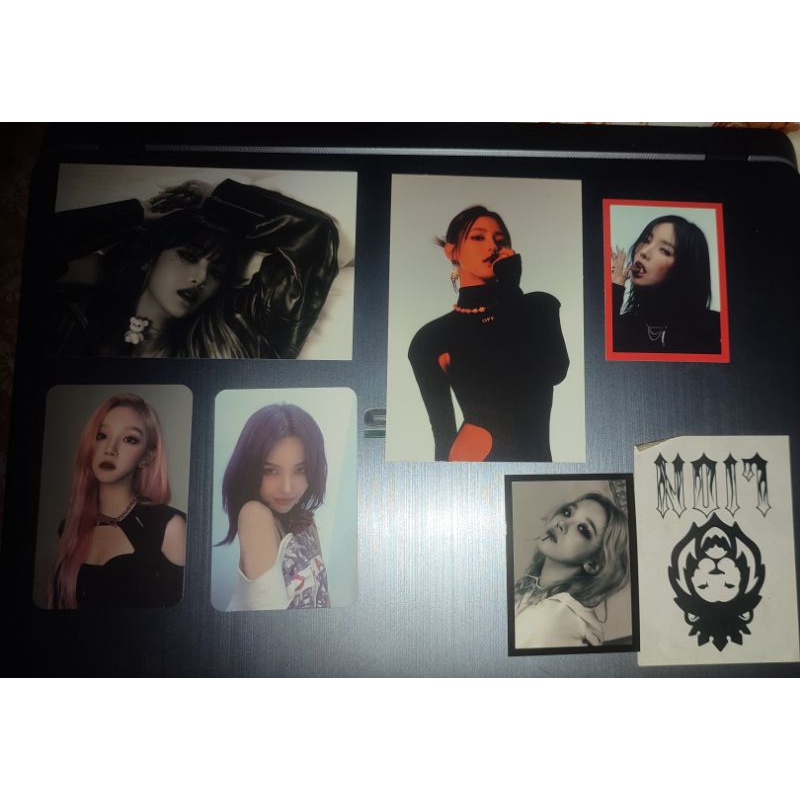 PHOTOCARD GIDLE I NEVER DIE TOMBOY MINNIE YUQI SOYEON MIYEON (G)I-DLE