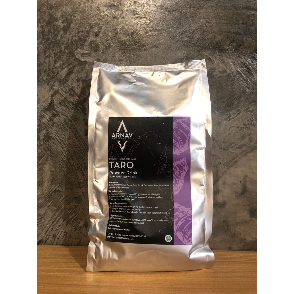 

Arnav Taro Powder 1kg - Bubuk Minuman Taro