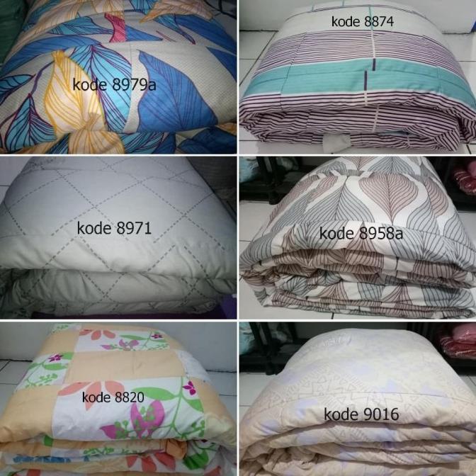 Bedcover set + sprei uk 180x200 bahan perca My Love