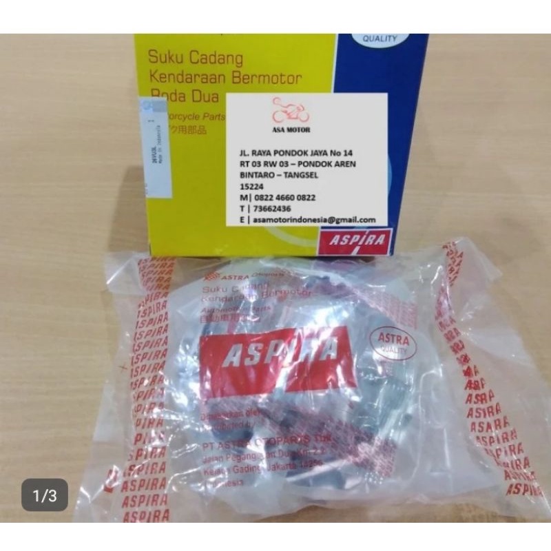 PAKET RUMAH ROLLER ASPIRA (Rumah roller + slider + boss)UNTUK MOTOR YAMAHA MIO M3