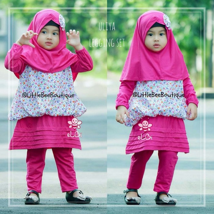 Baju Muslim Anak Perempuan, Baju Muslim untuk Anak, Baju Anak Lucu