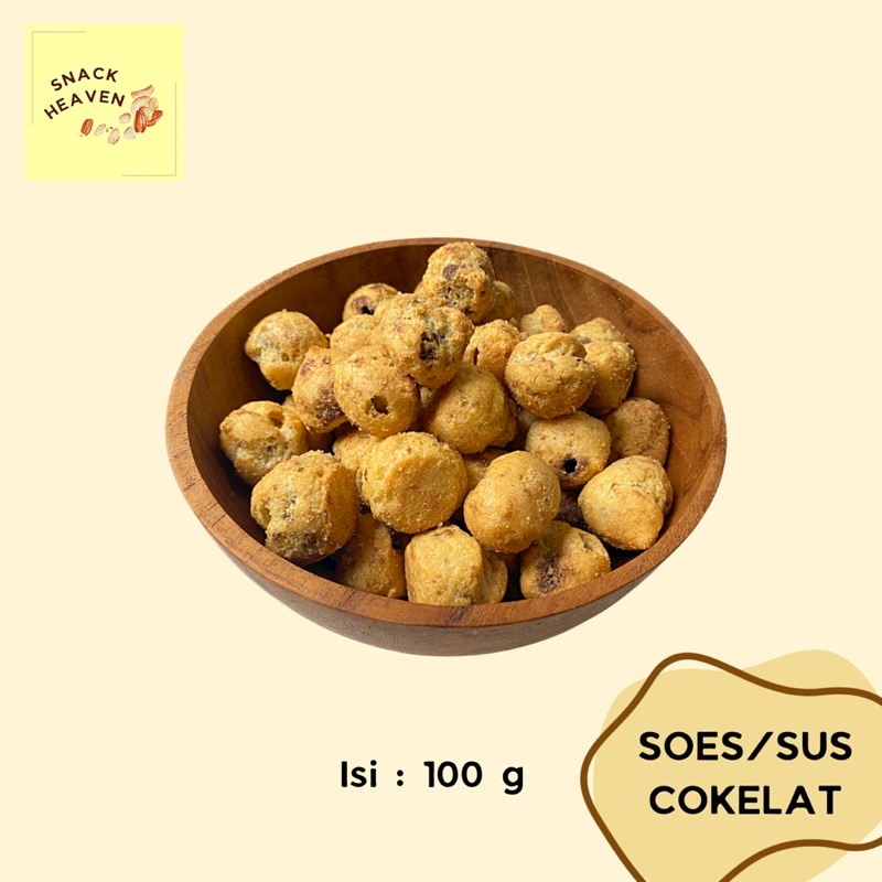 

CEMILAN SNACK SOES SUS KERING COKLAT/ COKELAT 100g