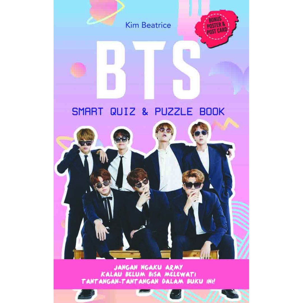 Bts Smart Quiz Puzzle Book Shopee Indonesia