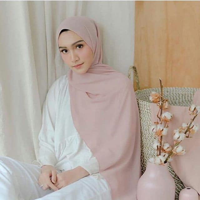 Pasmina ceruti babydoll premium 75x180cm HIJAB PASHMINA CERUTY