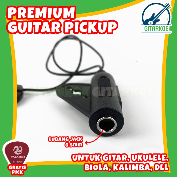 Pickup Gitar Spul Tempel Untuk Gitar Akustik Klasik Guitalele Ukulele Biola Kalimba