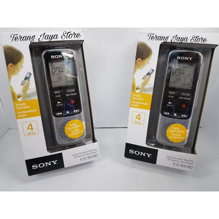 

Voice Recorder Sony ICD-BX140 Perekam Suara