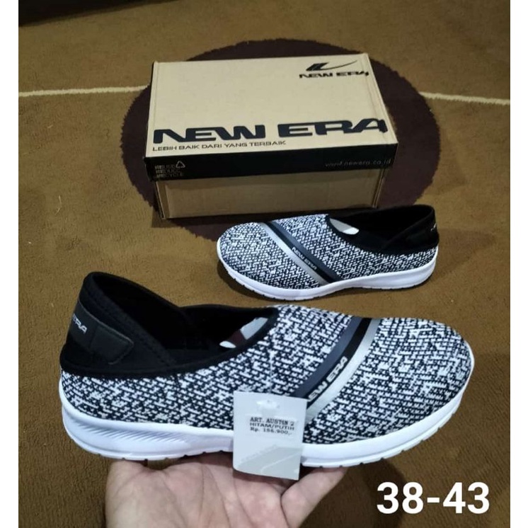 Sepatu New Era-Austin Original 100% (Free Dompet)