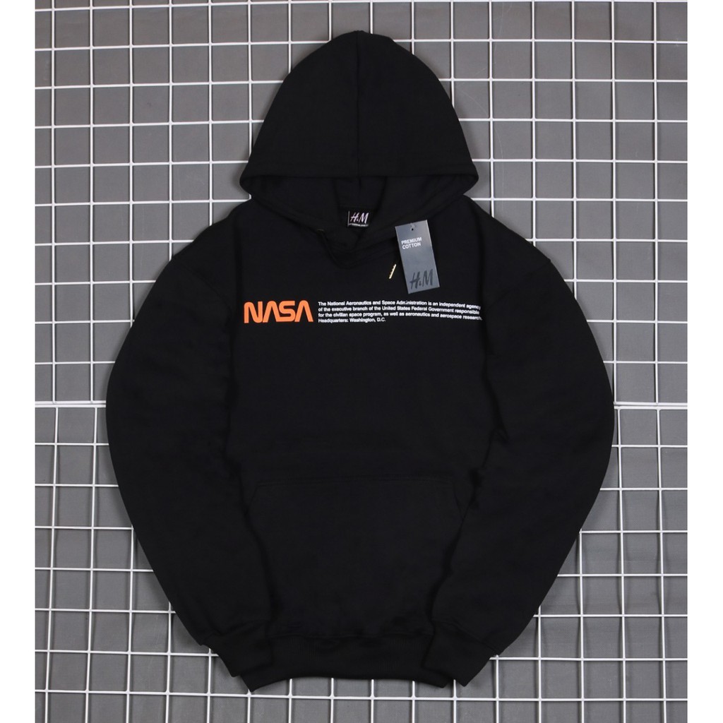 JAKET SWEATER HOODIE BS NASA II H n M UNISEX PREMIUM QUALITY