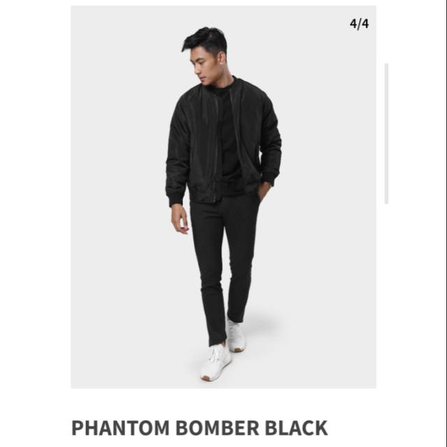 PHANTOM BOMBER BLACK Size M Original male.id