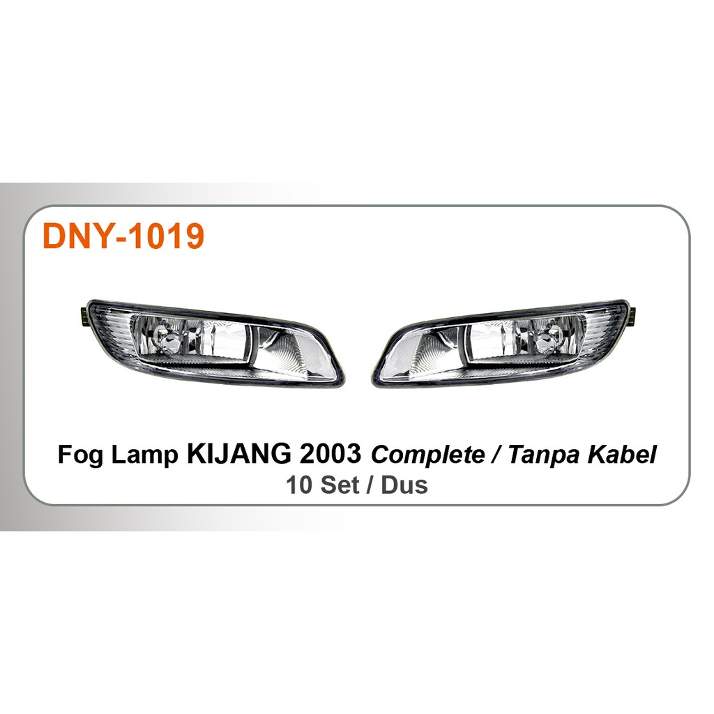 FOG LAMP KIJANG 2003 COMPLETE