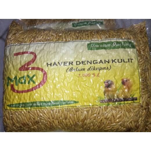 

Eksklusif Haver non kupas 3 max 1kg Berkualitas