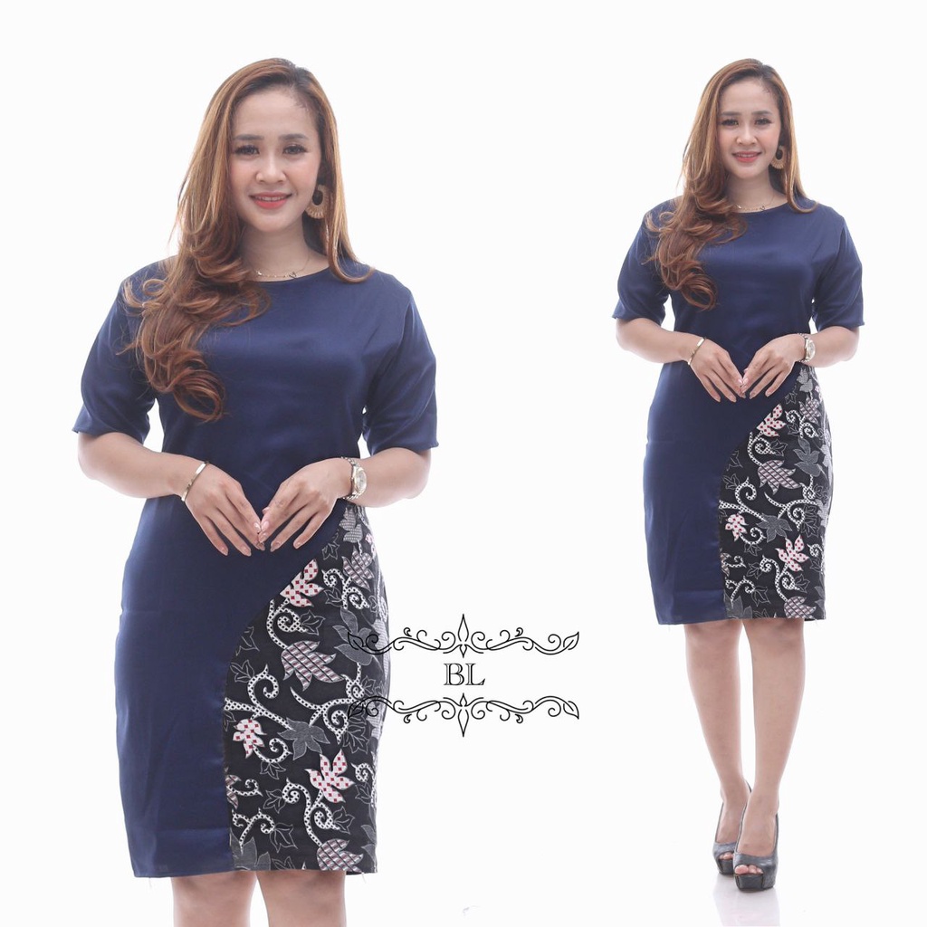 BAJU BATIK KOMBINASI DRESS ATIK TERARU VIRAL KEKINIAN DRESS WANITA KANTOR BAJU DRESS CASUAL DRESS BATIK KOMBINAI BAJU DRESS KOMBINASI DRESS TERLARIS BAJU DRESS MODERN DRESS MODERN KEKINIAN BATIK TERMURAH MODERN BAHAN HALUS DAN NYAMAN DI PAKAI