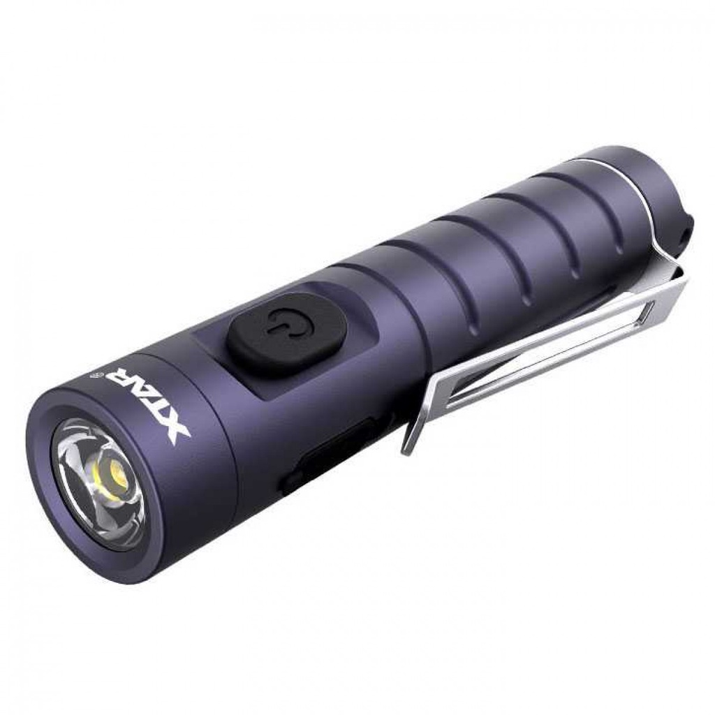 Senter Mini Saku CREE XP-G3 S4 650Lumens USB C Rechargeable Aluminum Alloy