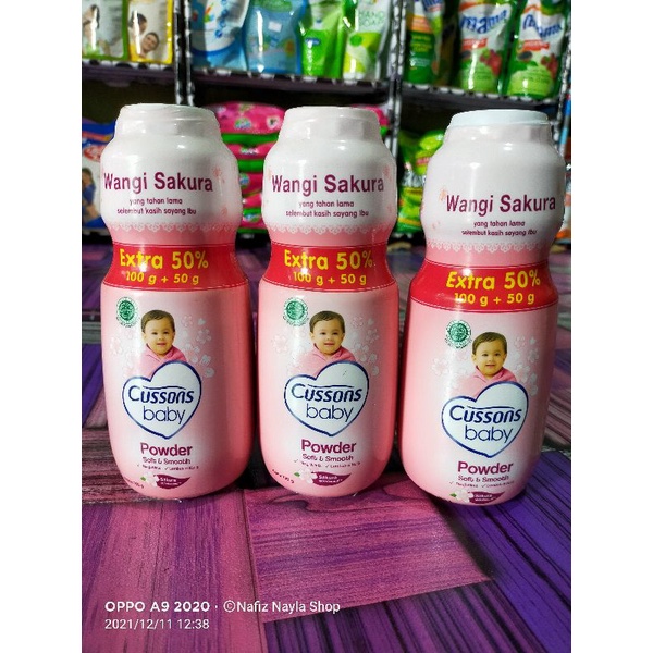 Bedak Cussons 100g + 50g