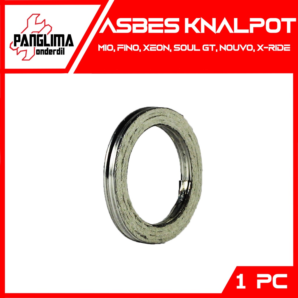 Asbes Knalpot Mio Lama &amp; Mio J &amp; Mio Soul &amp; Mio GT &amp; Fino &amp; Xeon &amp; Soul GT &amp; Nouvo &amp; X-Ride Paking-Packing-Gasket Kenalpot