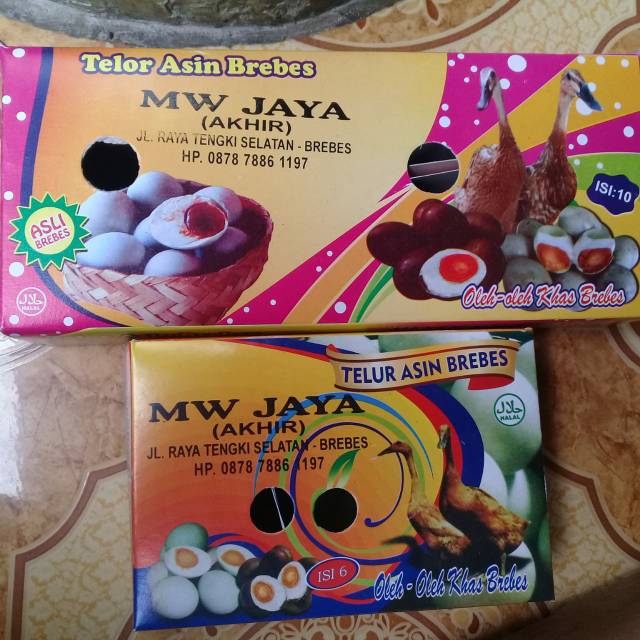 

Telor asin original