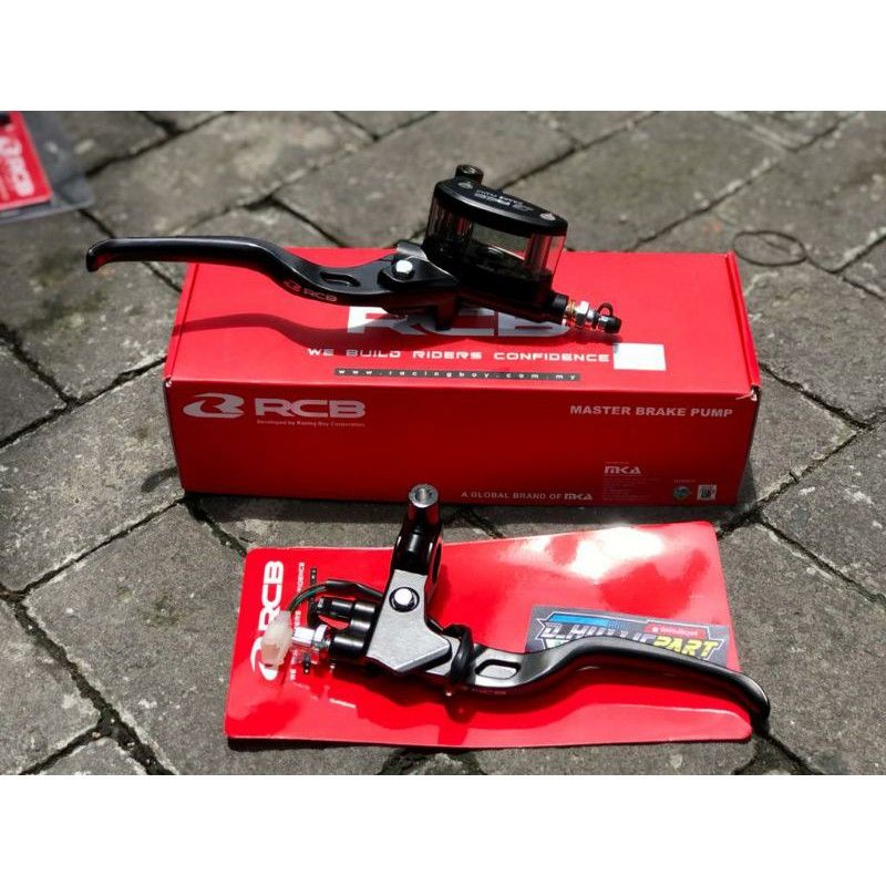 Master Rem RCB Racing boy Kanan Oval kiri handle kopling 14 MM AEROX VARIO BEAT JUPITER MX SATRIA FU