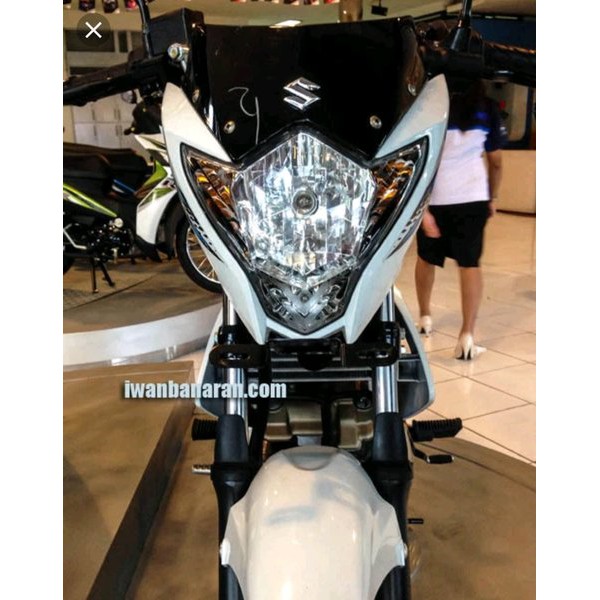 mika lampu depan reflektor Suzuki satria Fu 150 facelift 2014 - 2015