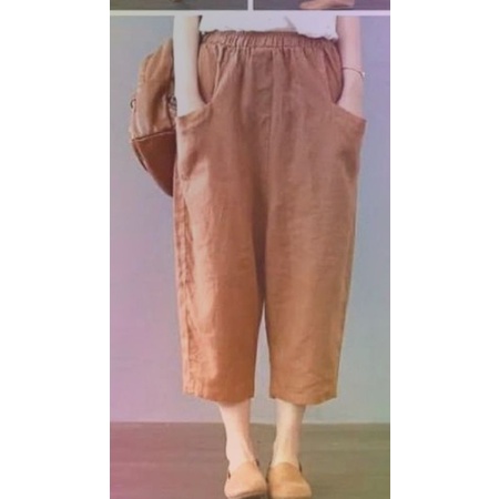 Hinata pants/celana kulot ukuran XL-XXL-XXXL-4L/catton tuwill strid/celana kasual wanita