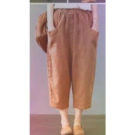 Hinata pants/celana kulot ukuran XL-XXL-XXXL- 4L / celana catton tuwill strid/celana kasual wanita