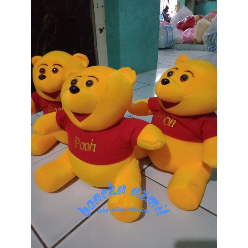 Boneka winie the pooh lucu  size l