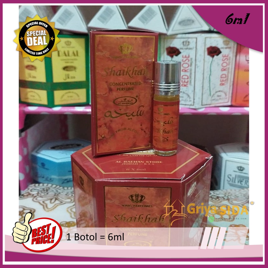 Parfum Shaikhah 6ml alraehan aroma saikhah al raehan mirip al rehab parfum Harga grosir PROMO!!