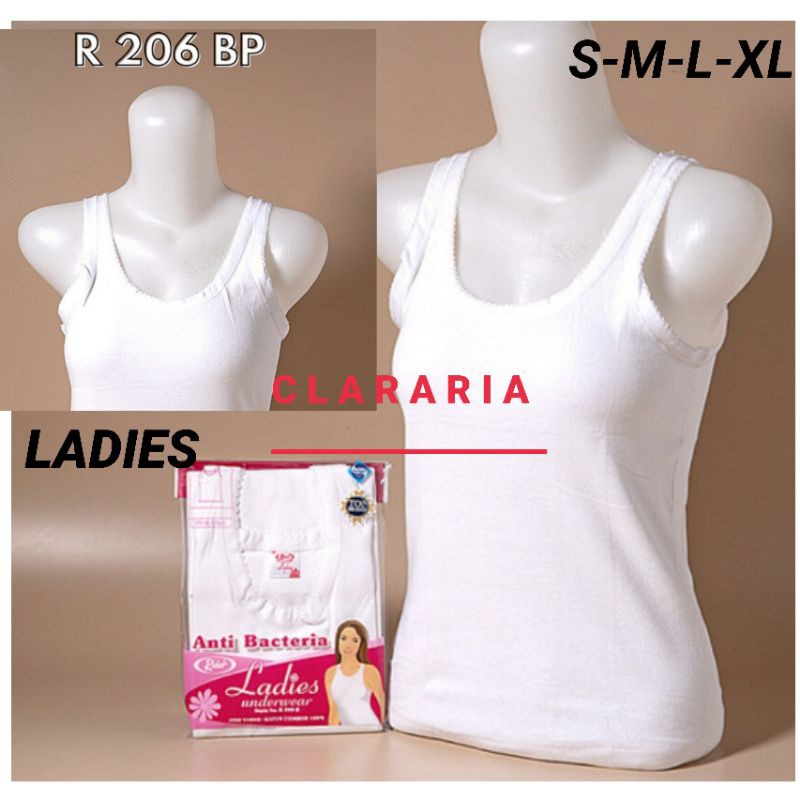 SINGLET Ladies Rider 206 putih isi 1 pc