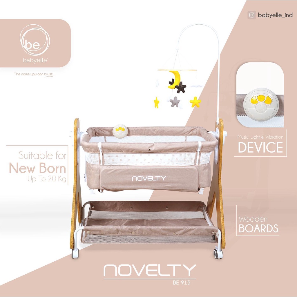 BABYELLE NOVELTY BE 915 baby bed &amp; co-sleeper