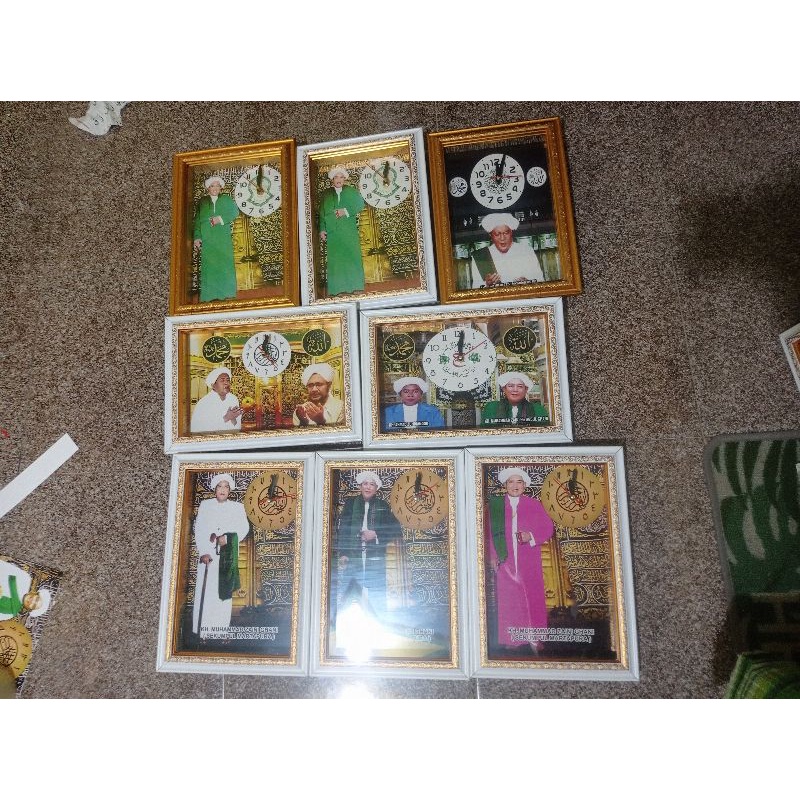 jam+foto para ulama uk 25x35 /1pcs