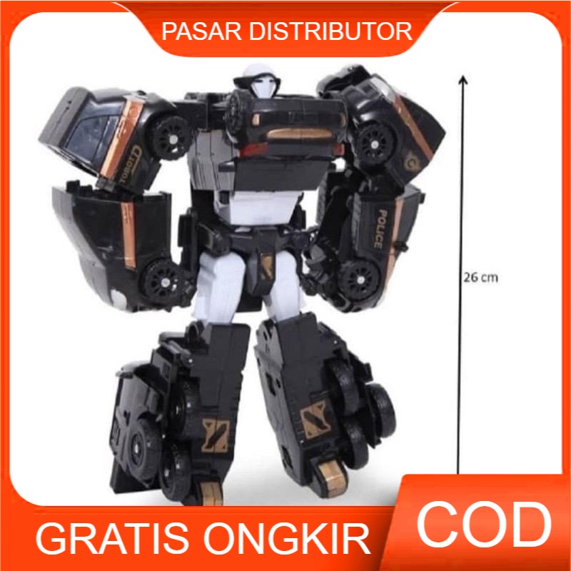 Mainan Anak Robot QUATRAN Jumbo 4 in 1 Mainan Robot QUARTAN Jumbo Mainan Anak