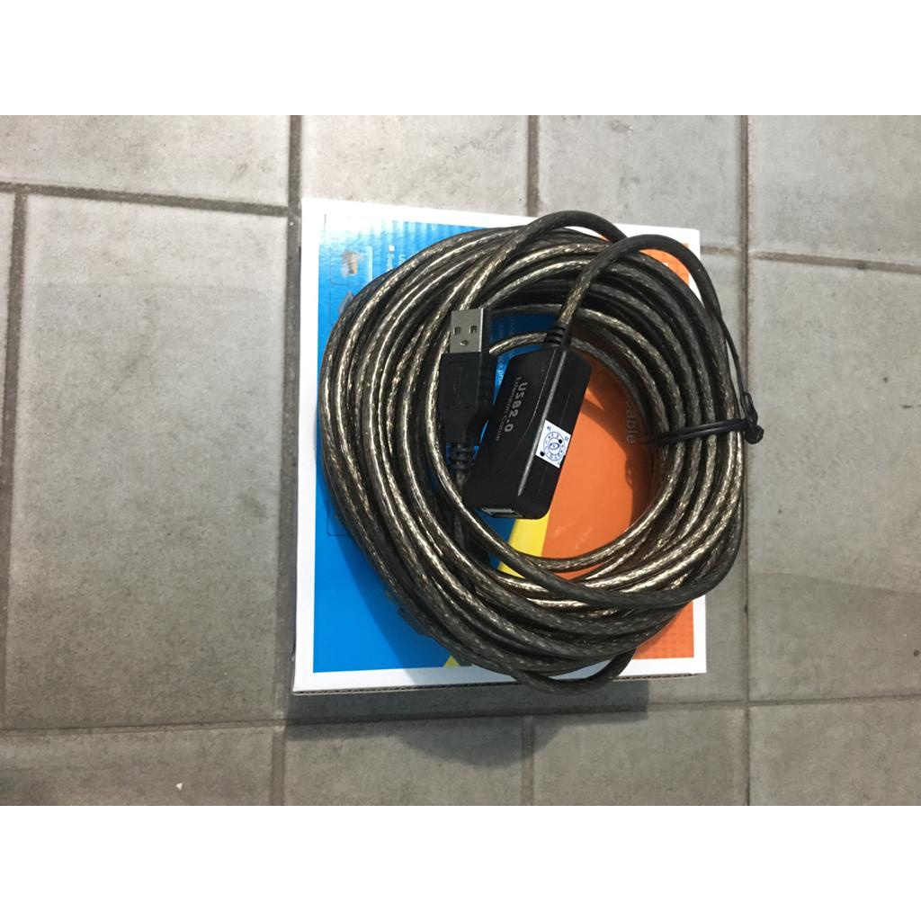 Kabel USB 2.0 Extension Active 15M Kabel Perpanjangan USB 15 Meter Aktif - XBT