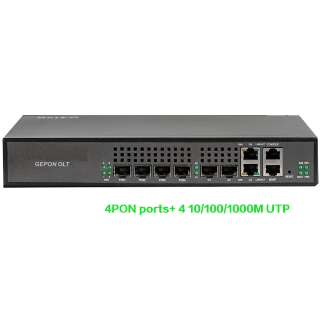 OLT HIOSO 4 PORT HIOSO HA7304 EPON OLT SAJA