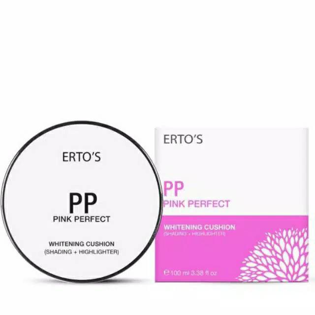 Ertos PP Pink Perfect Whitening Cushion Shading &amp; Highlighter