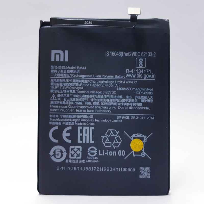 Battrey Baterai Redmi Note 8 pro Redmi 6 pro Original
