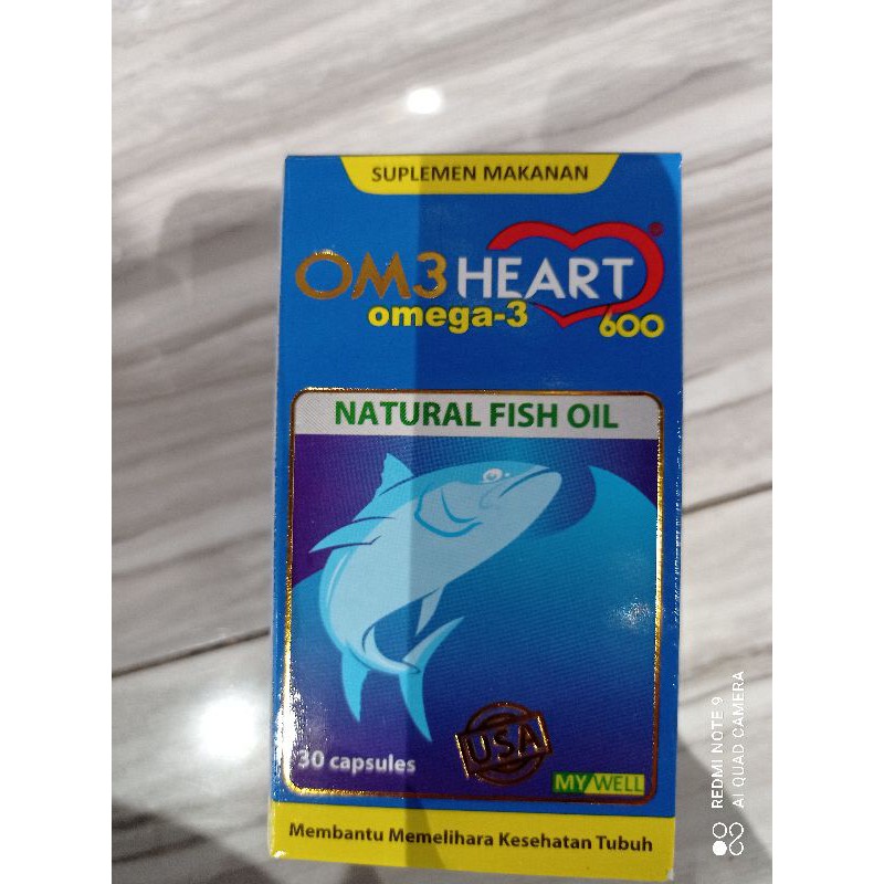 OM3heart  omega 3 isi 30