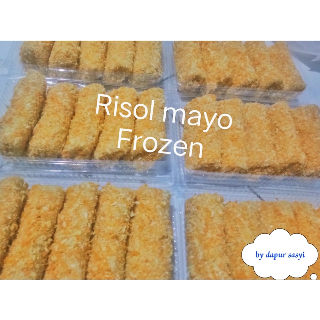 

Risol mayo frozen isi 5 pcs gratis saos