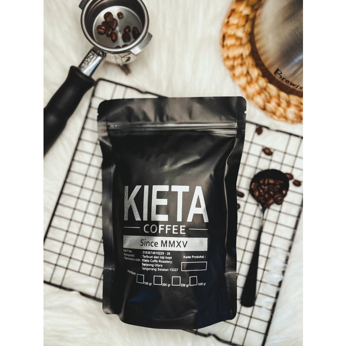 

DISKON - (BISA COD) 250gr Biji Kopi TOEKU Blend 100% Arabika untuk Kopi Susu - Giling Halus