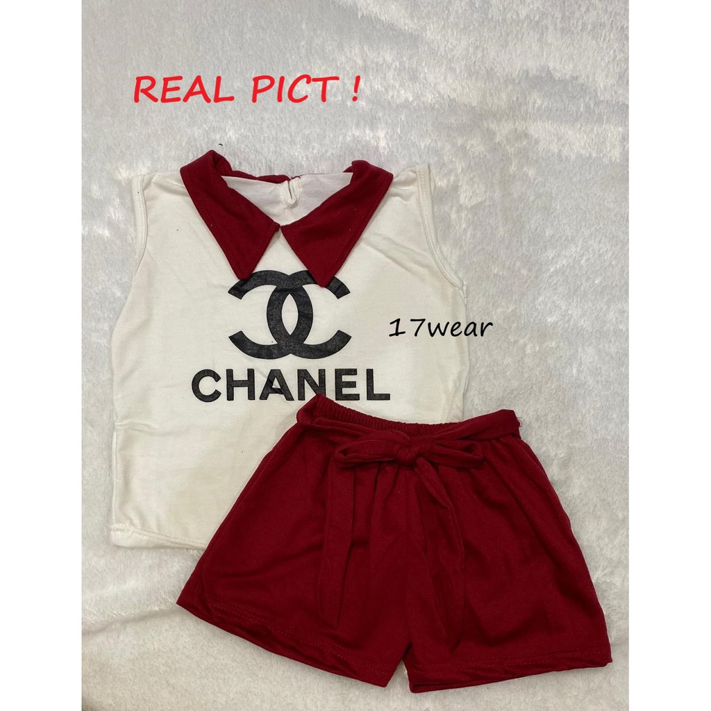 17wear Baju Anak Perempuan 2020 Terbaru Baju Stelan Anak Perempuan ST Vani Channell Fit to 2-5 th-1