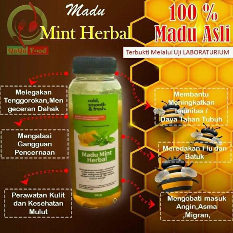 

Madu MINT JAVAHILLS 100% madu asli