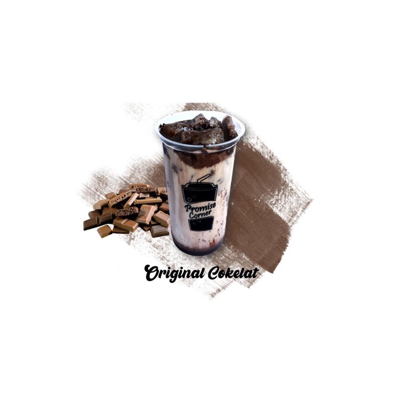 

powder minuman rasa cokelat