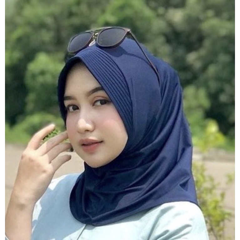 JILBAB BERGO HAMIDAH SPORT MINI JILBAB INSTAN OLAHRAGA